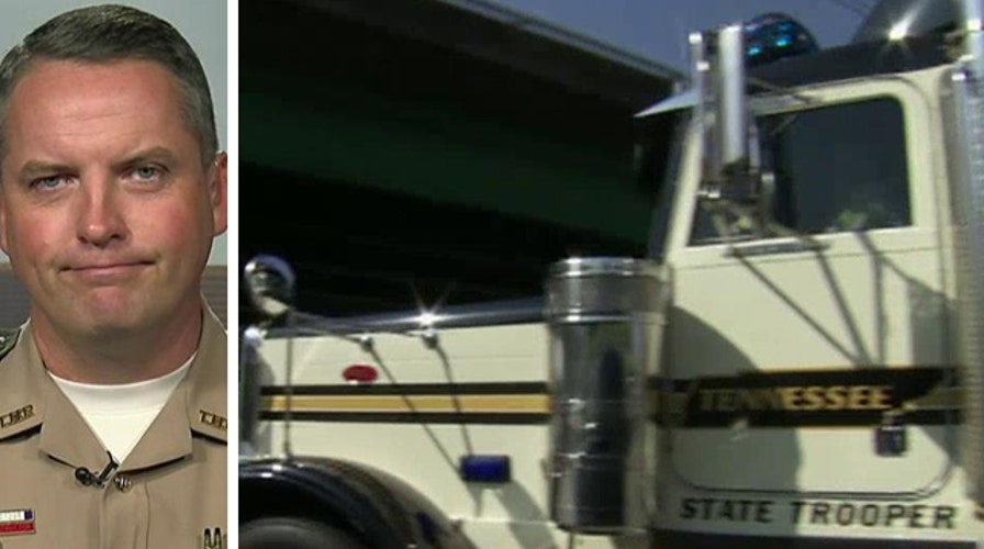 Tennessee troopers use truck to nab texting drivers