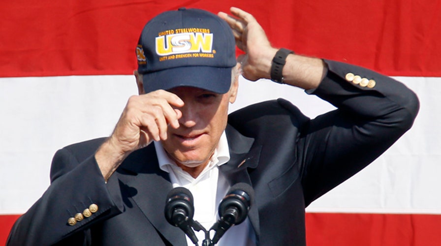 Joe Biden teases presidential bid at Labor Day parade
