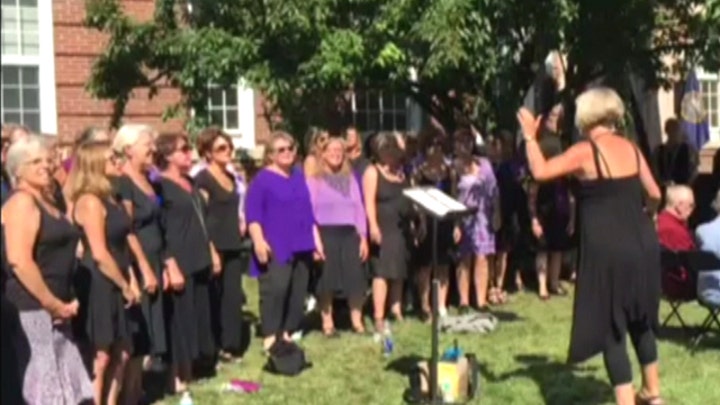 Choir replaces 'Jesus' with 'Hillary' in gospel song