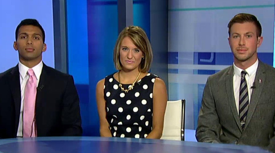 Which outsider are millennials backing in 2016?