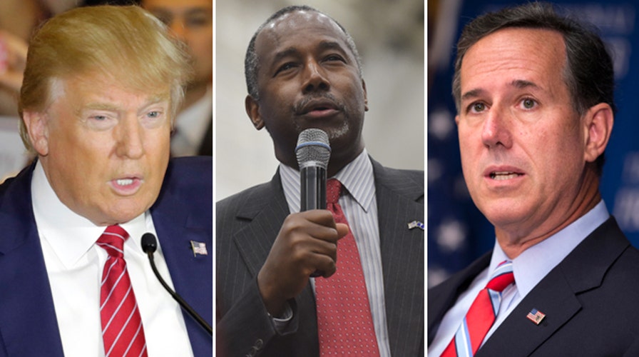 GOP candidates sound off on Kim Davis’ release from jail 