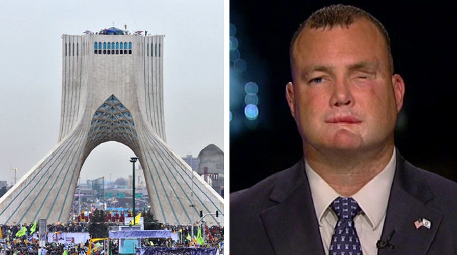 Wounded Iraq veteran rails against Iran nuclear deal