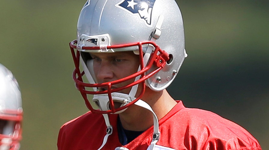 Brady keeps a Trump hat in his locker