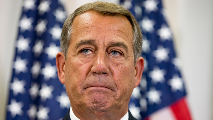 Is Speaker John Boehner's job at risk?