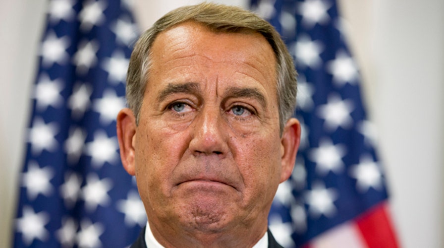 Is Speaker John Boehner's job at risk?