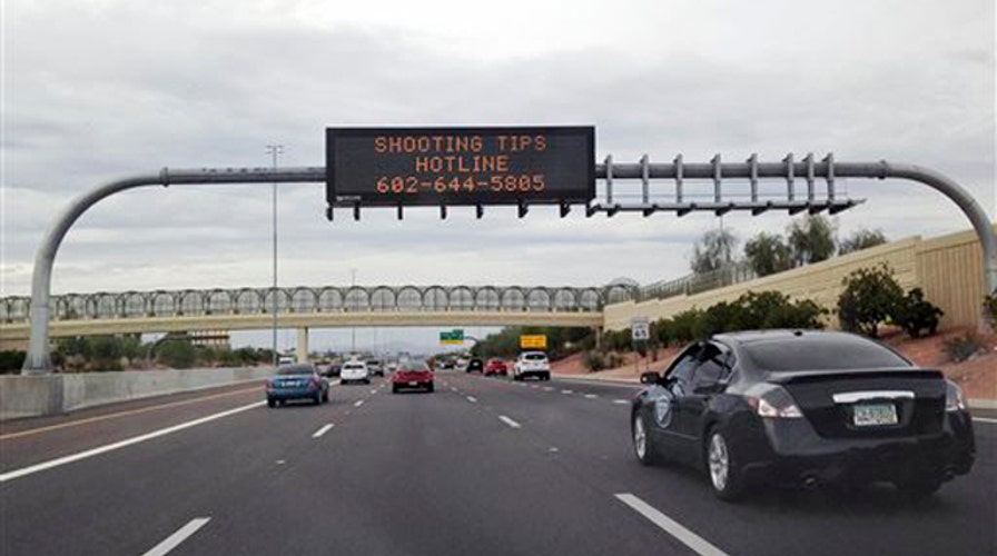 Arizona police investigate 5 new highway shooting incidents