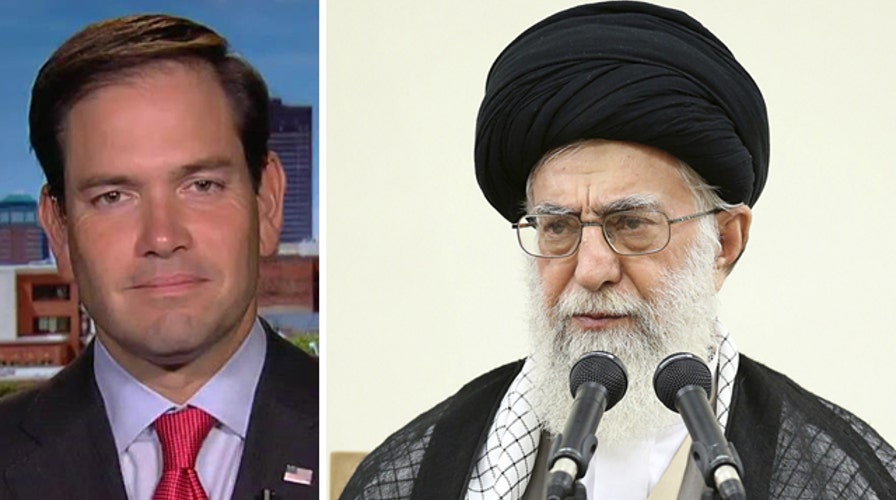 Iran nuclear agreement a done deal? Rubio says not so fast