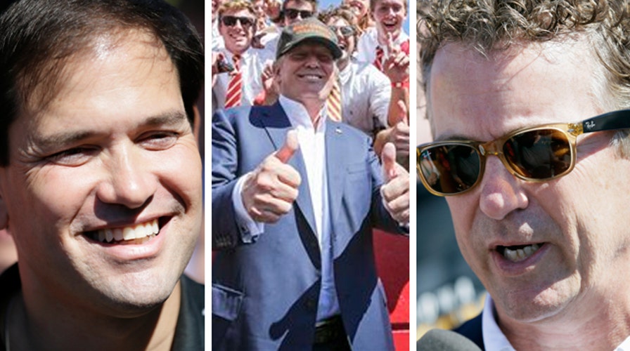 GOP presidential candidates hit the campaign trail in Iowa