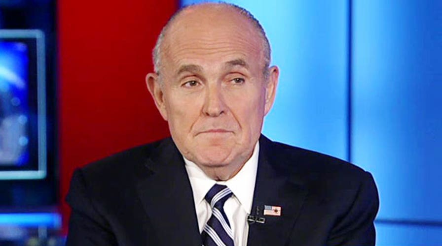 Rudy Giuliani says Hillary Clinton is in 'serious jeopardy'