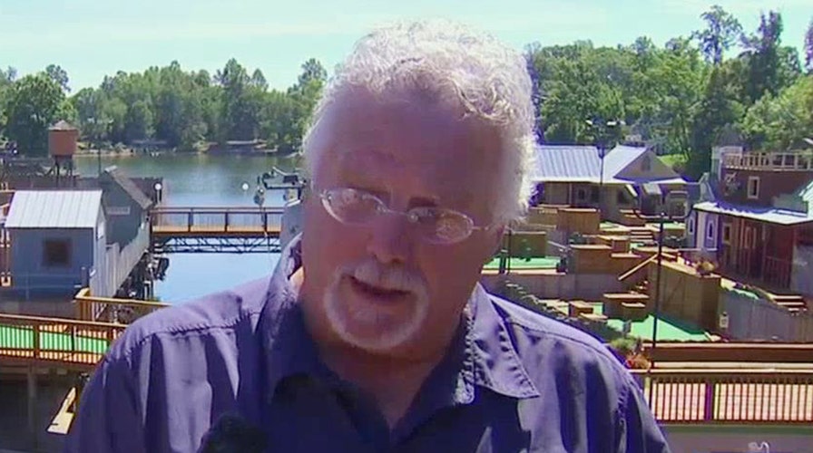 Husband of TV shooting survivor visits crime scene