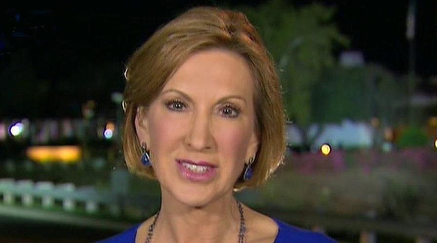 Carly Fiorina talks about her experience on the debate stage