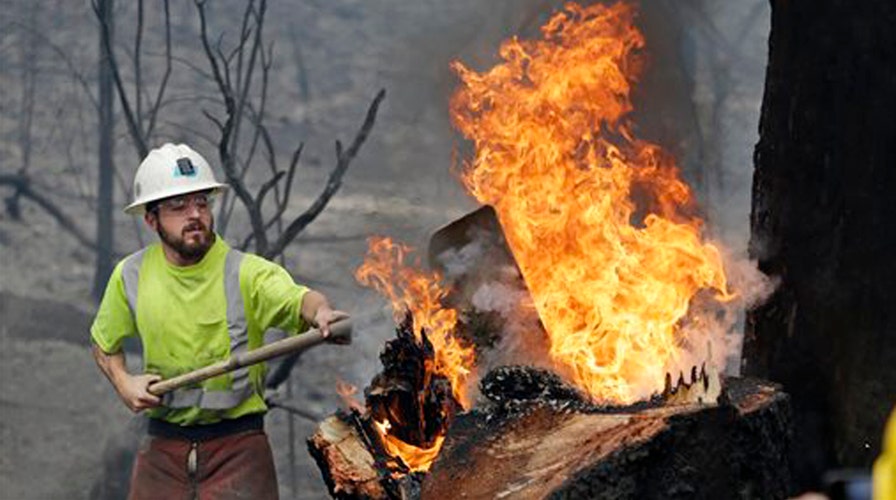 Cooler weather, rain help fight against California wildfires