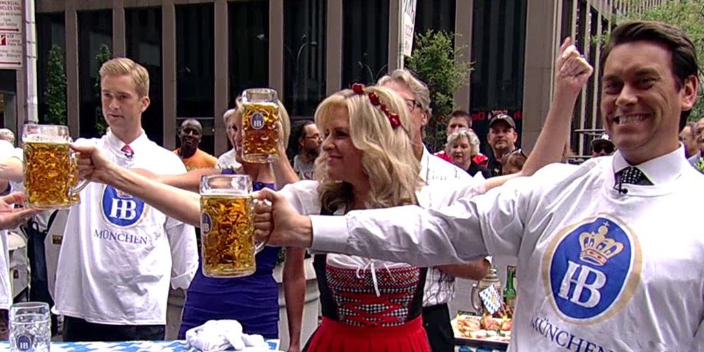 Feel the burn 'Fox & Friends' beer stein holding contest Fox News Video