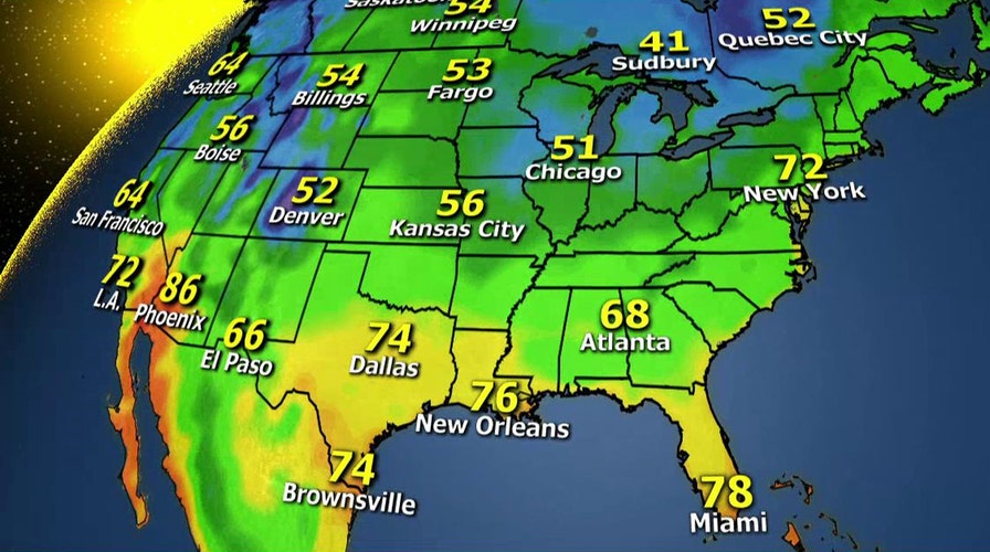 National forecast for Sunday, September 20