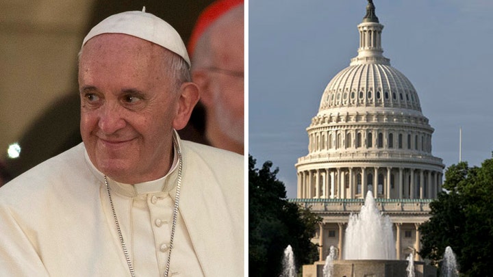 Congressional leaders set ground rules for Pope's speech 