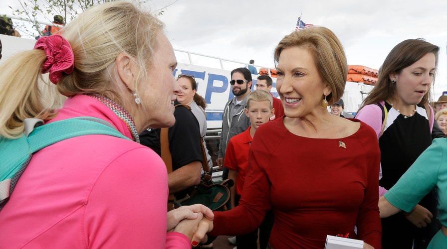 Behind the scenes of Carly Fiorina's debate victory lap
