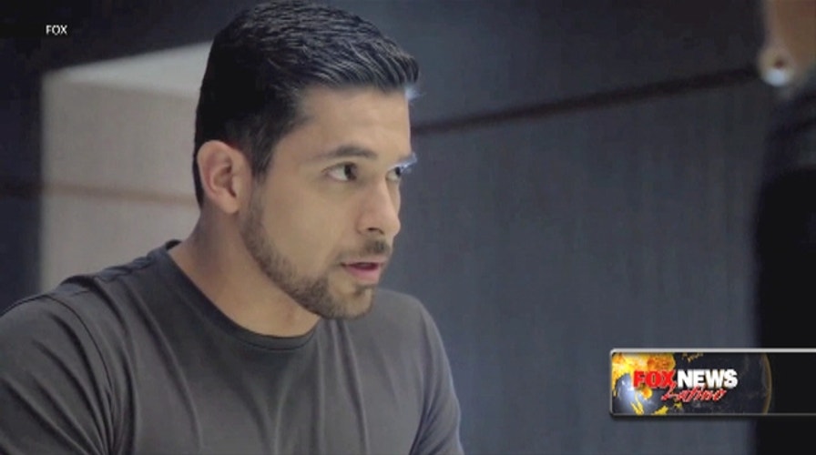 Wilmer Valderrama on opposite sides of the law