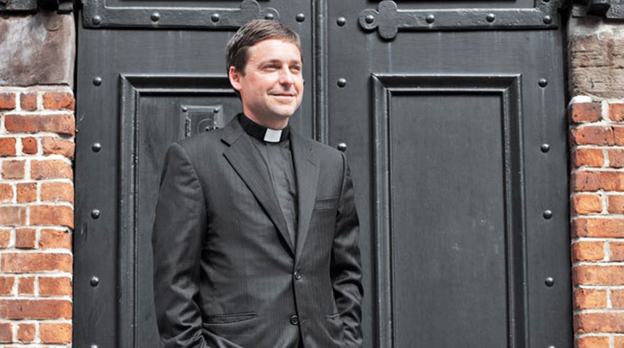 Alan Colmes and Fr. Jonathan Morris