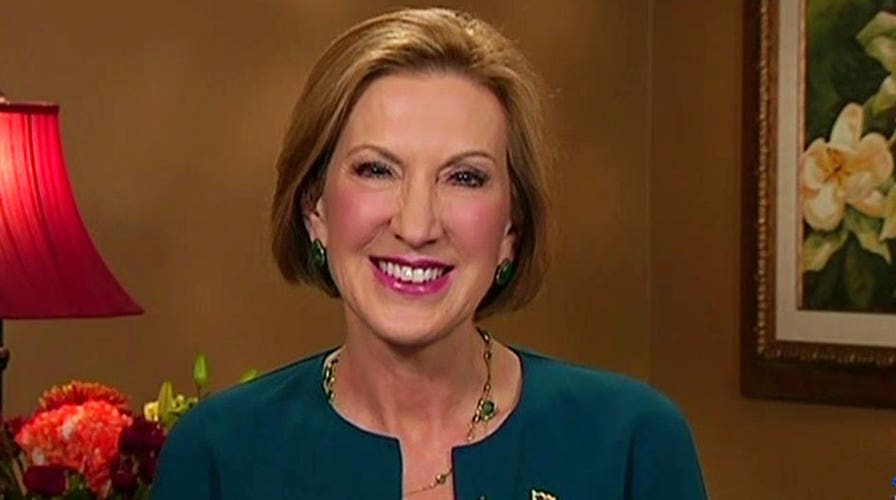 Carly Fiorina's poll numbers rising quickly 