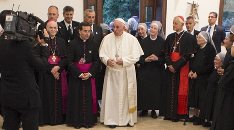 Behind the scenes with Pope Francis