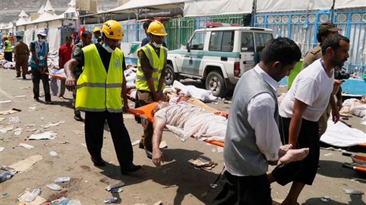 Officials: Hajj stampede happened when two crowds collided