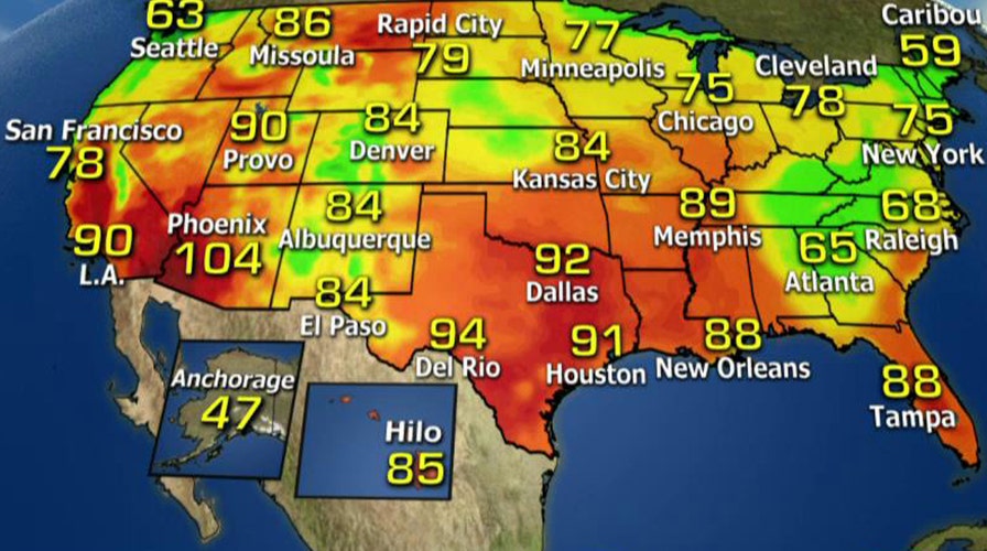 National forecast for Friday, September 25