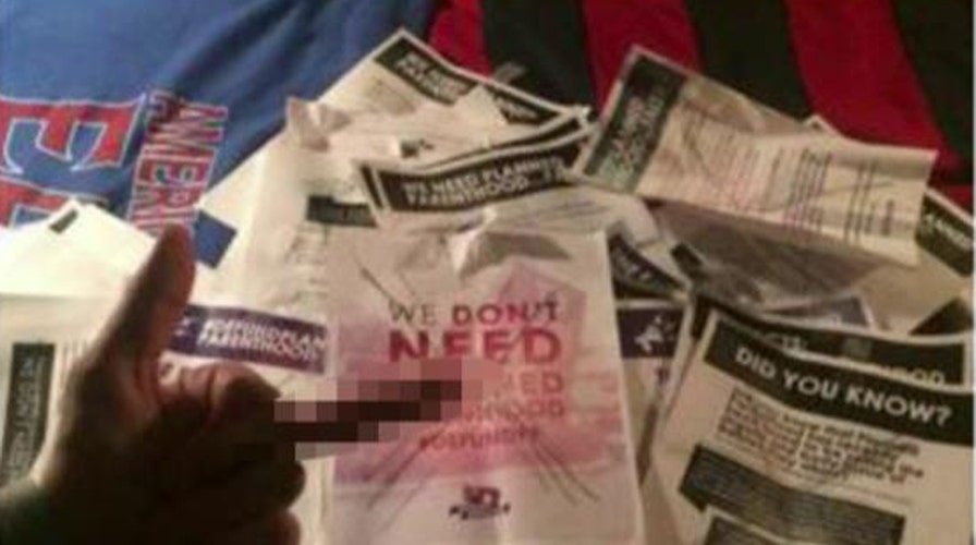 Pro-life fliers torn down at American University