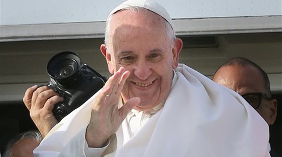 Pope arrives in Philadelphia for final leg of U.S. trip 