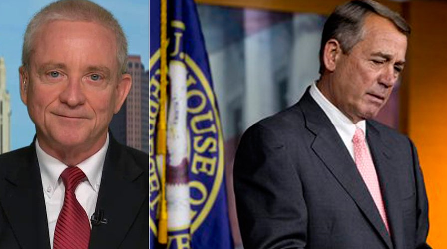 John Boehner stepping down in October 