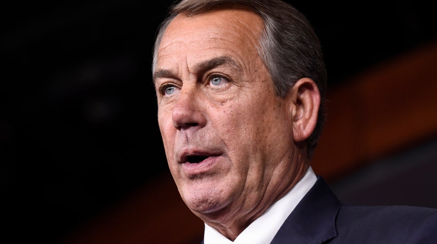 Boehner stuns the press