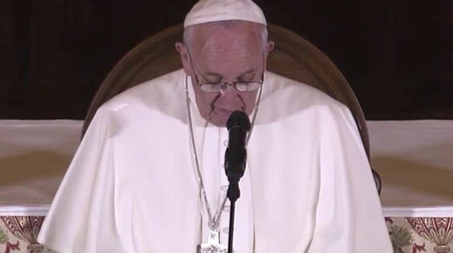 Pope Francis meets with victims of clerical sexual abuse