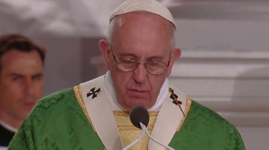 Pope Francis delivers homily at his last mass in America