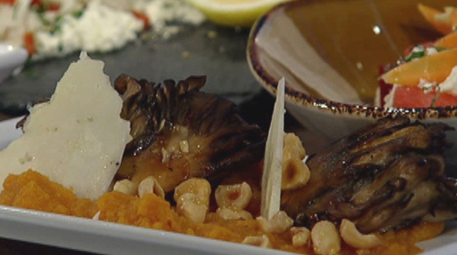 How to make a beautiful sweet potato appetizer