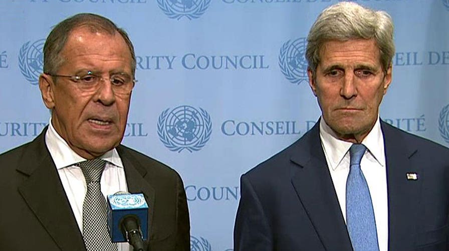 Kerry, Lavrov address media following 'constructive' meeting