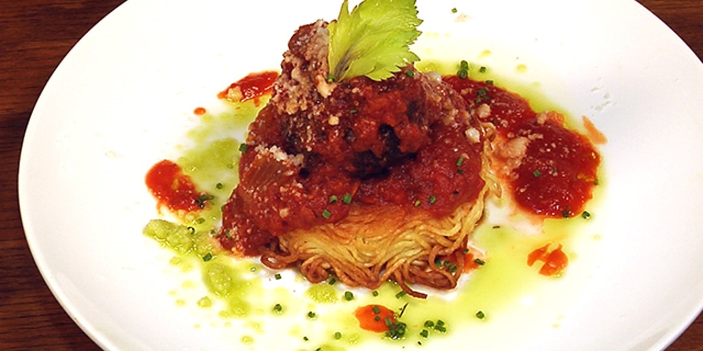 Making Fried Pasta and Meatballs Fox News Video