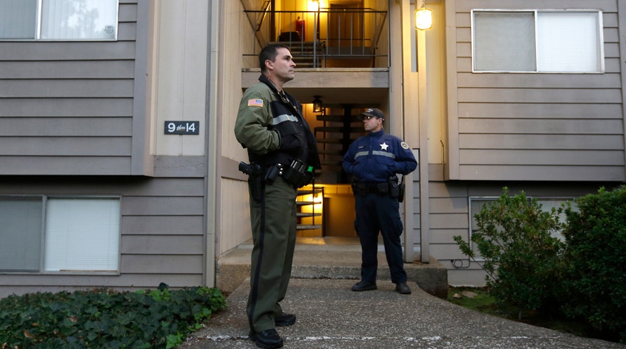 13 guns recovered from scene, shooter's home