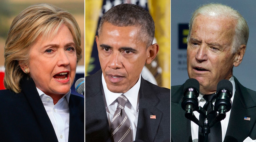 Can Clinton really distance herself from Obama, Biden?