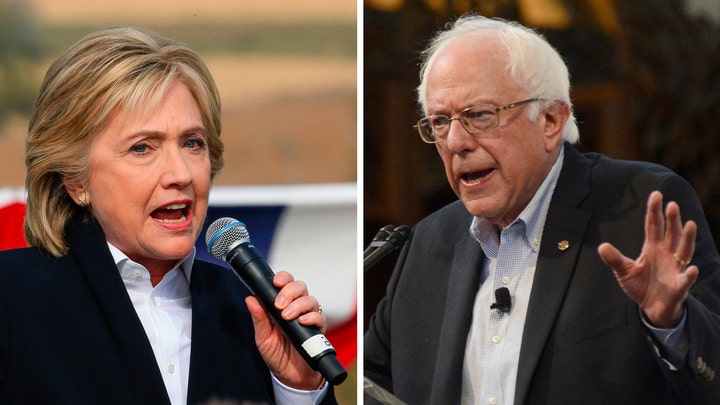 Frontrunner Clinton prepares to debate surging Sanders