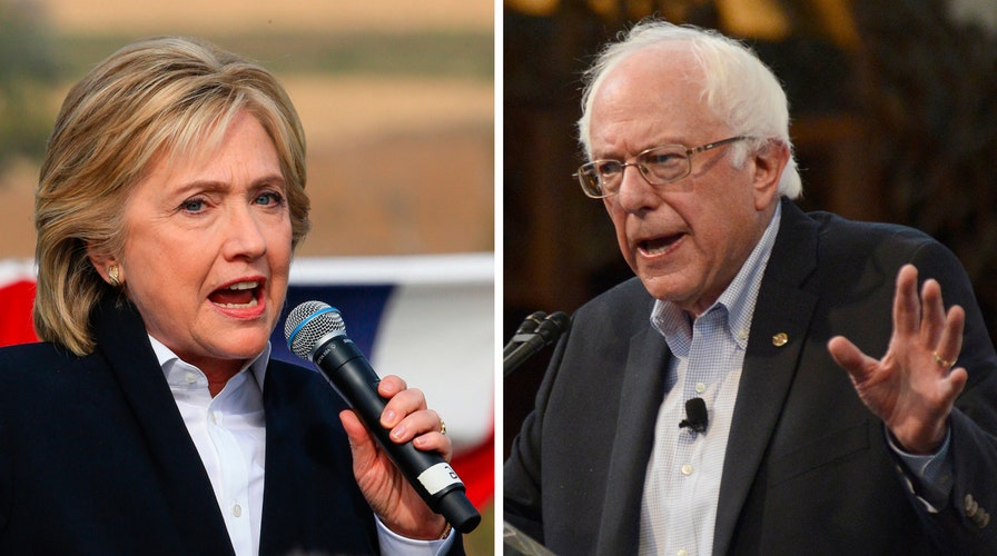Frontrunner Clinton prepares to debate surging Sanders