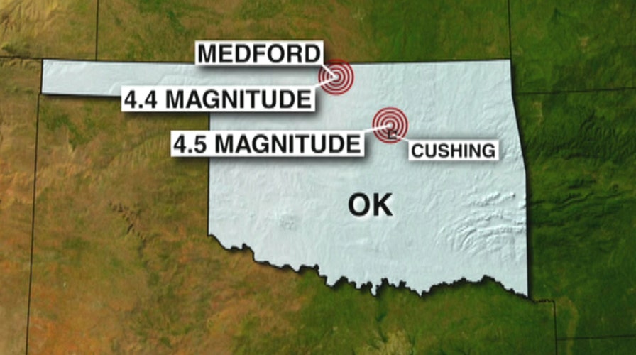 Earthquakes rattle Oklahoma, trigger aftershocks
