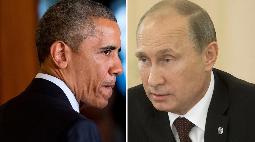Is President Obama afraid to meet Russia head-on?