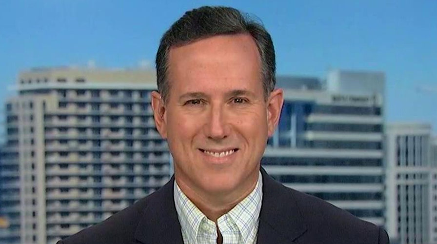 Santorum pushes 20 percent flat tax on every kind of income