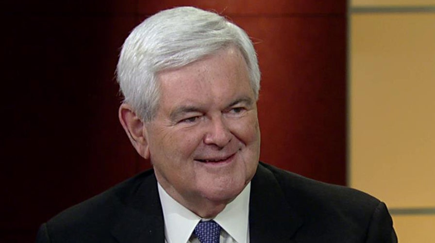 Newt Gingrich talks first Democratic debate