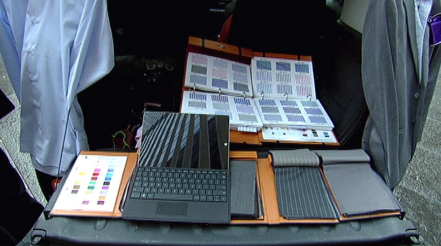 Would you buy a suit from a guy's trunk?