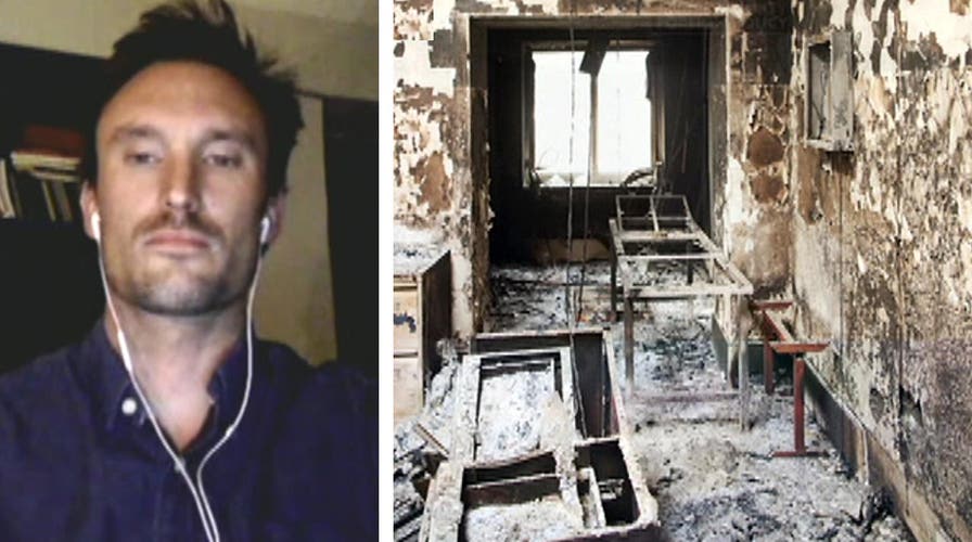 Inside the bombed Doctors Without Borders hospital