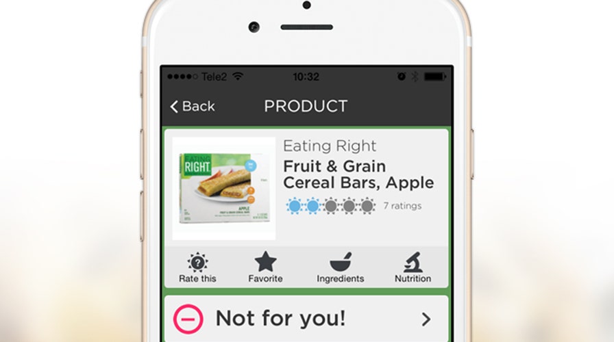 App scans products for food allergens