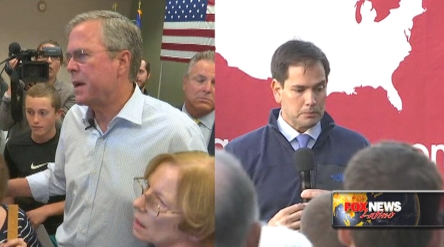 Bush, Rubio rivalry heats up