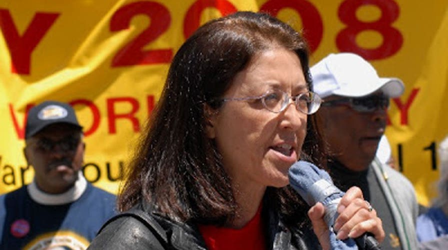Alan Colmes and Gloria La Riva