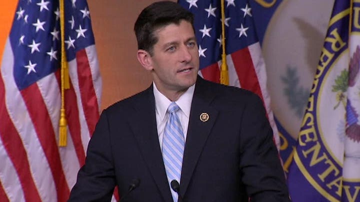 Paul Ryan’s statement on seeking House speakership
