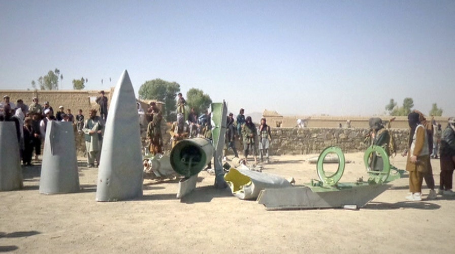 F-16 hit over Taliban area dumped fuel, ammo boxes 
